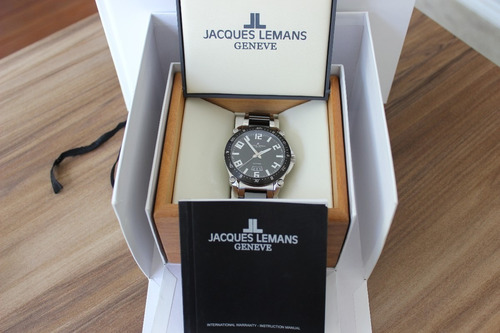 Relógio Jacques Lemans - Ceramic - Swiss Made - Impecável