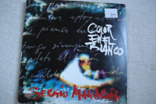 Cd Single Sergio Makaroff Color En El Blanco (calamaro)