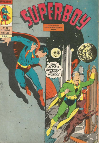Imagem 1 de 1 de Superboy 89 1ª Serie - Ebal - Bonellihq Cx296 V20