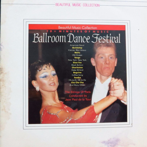 Lp Jean Paul De La Tour  Ballroom Dance Festival  Vinil Raro