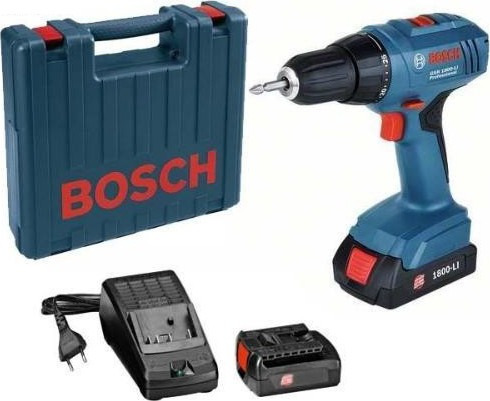 Taladro Atornillador Bosch Gsr 1800 Li 2 Baterias 18v Cuotas