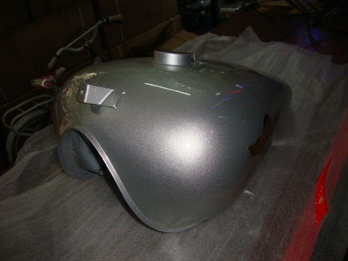 Tanque De Nafta Zanella Patagonia Eagle 150 Gris- Dos Ruedas