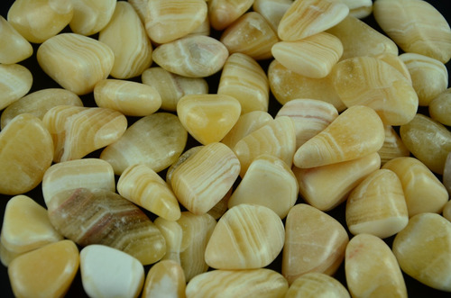 1 Kg - Pedras Roladas Calcita - Cam