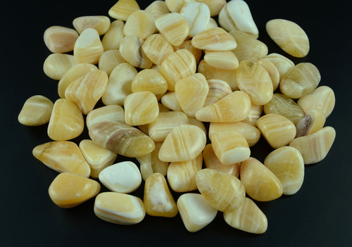 1 Kg - Pedras Roladas Calcita - Cam