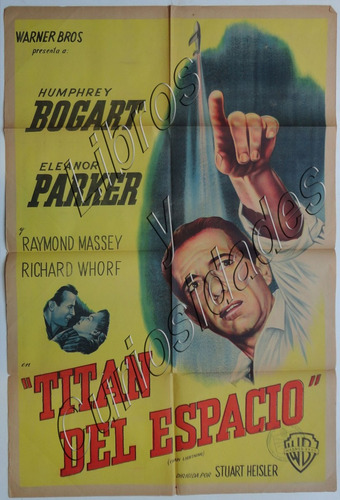 Afiche De Cine Antiguo. Titán Del Espacio. 30095