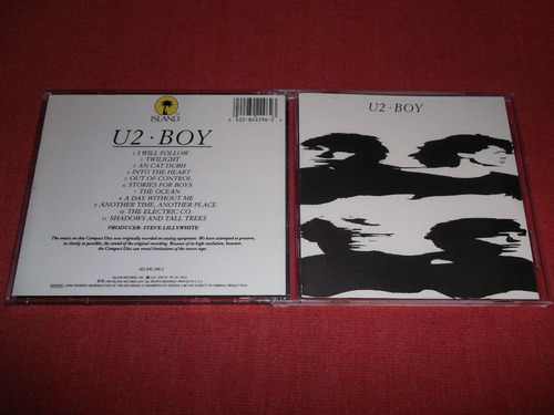 U2 - Boy Cd Usa Ed 1990 Mdisk