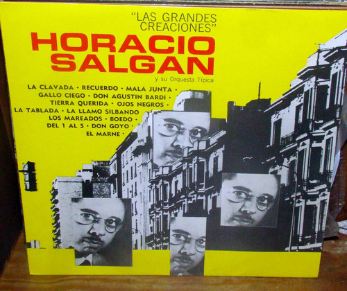 Horacio Salgan Las Grandes Creaciones Lp Argentino / Kktus