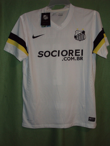 Camiseta Santos F.c. Local 2013 / 2014 Montillo Peixe !
