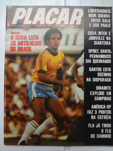 Revista Placar Nº 414 31 De Março 1978