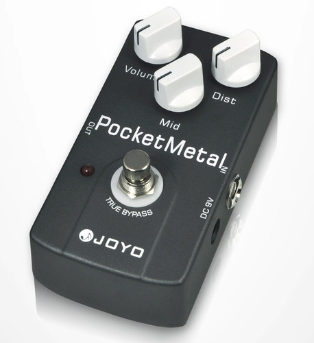 Pedal Joyo Jf35 Pocket Metal Distorsion Guitarra Eléctrica /