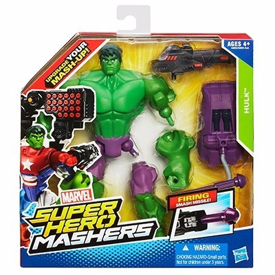 Hulk Mashers Muñecos Super Heroes Marvel Hasbro