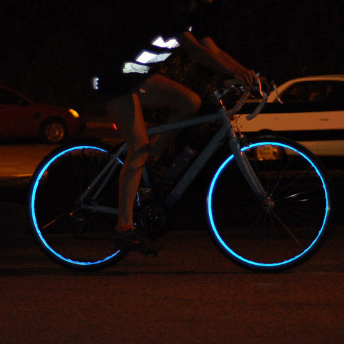Imagem 5 de 8 de Kit Friso Refletivo P/ Bike Bicicleta Aero Aro 24 26 29 700