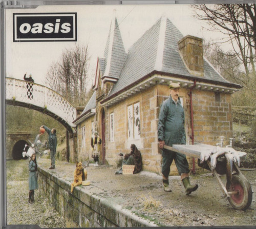 Oasis Some Might Say Single Cd 4 Tracks Picture Cd England