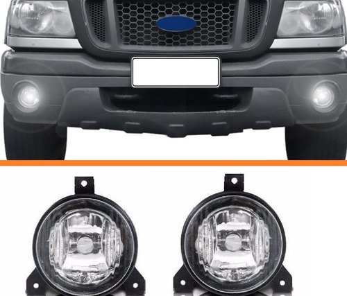 Farol Milha Ford  Ranger Ecosport 03 04 05 06 07 08 2009 Par