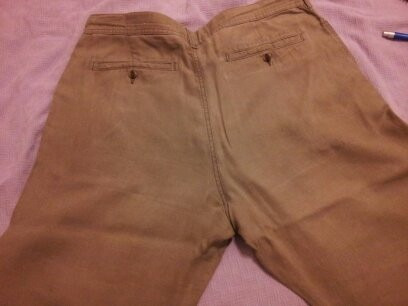 Pantalon Importado Old Navy Lino 100% Marron Claro (Usado)