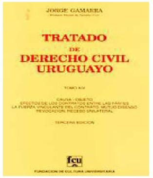 Gamarra 14 - Causa  - Tratado De Derecho Civil Uruguayo