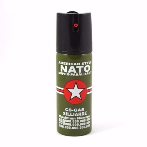 Gas Pimienta Spray Nato Defensa Personal 60 Ml Paraliza Vmx