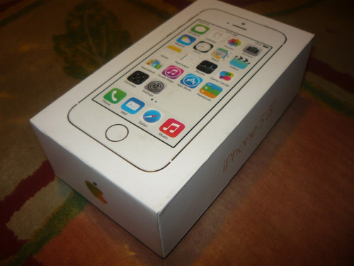 Caja iPhone 5s Gold/dorado 16gb Completo Con Sacachip