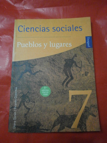 Ciencias Sociales 7 Pueblos Y Lugares Troquel Impecable!