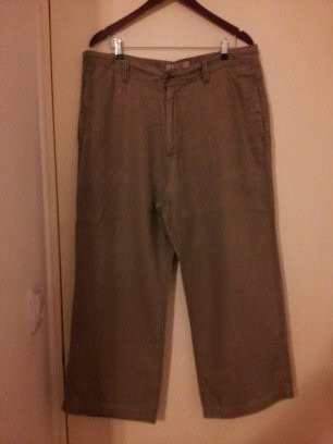 Pantalon Importado Old Navy Lino 100% Marron Claro (Usado)