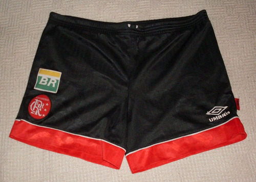 Pantalón Short De Flamengo Años '90 Marca Umbro Talle L