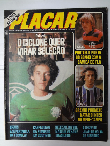 Revista Placar Nº 458 02 De Fevereiro 1979