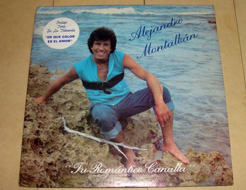 Alejandro Montalban Tu Romantico Canalla Lp Puerto Rico