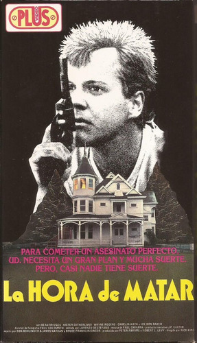 La Hora De Matar Vhs The Killing Time Kiefer Sutherland 1987