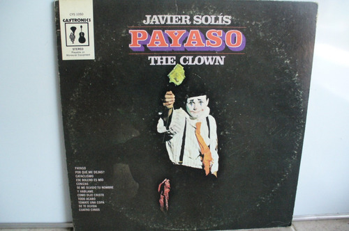 Lp Vinilo Javier Solis Payaso The Clow Printed Usa