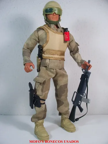 Max Steel Original 1998 Soldado 29cm Fretefree Gi Joe Falcon