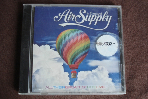 Cd Air Supply All Their Great Hits Live