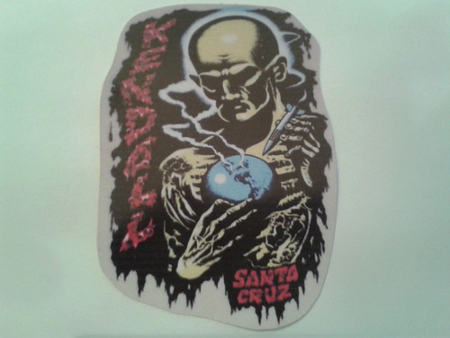 Santa Cruz Sticker Jeff Kendall Nos Atom Bomb Man Sma