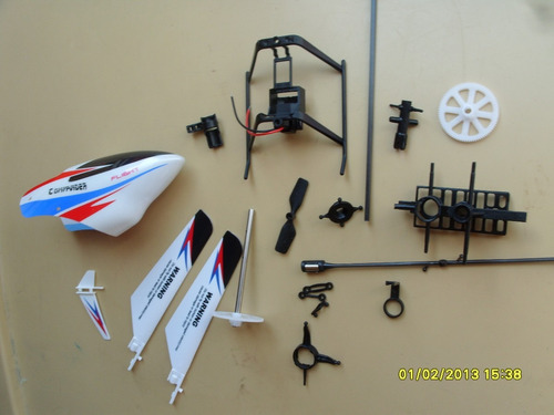 Set De Refacciones Helicoptero Wl Toys 911 Pro-v2