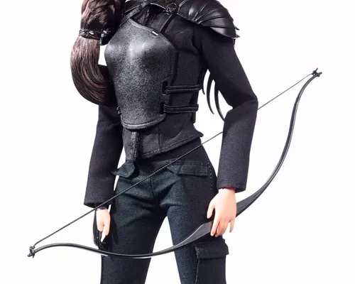 Coturno Preto da Barbie Collector Katniss - Jogos Vorazes, Brinquedo Barbie  Usado 93922599