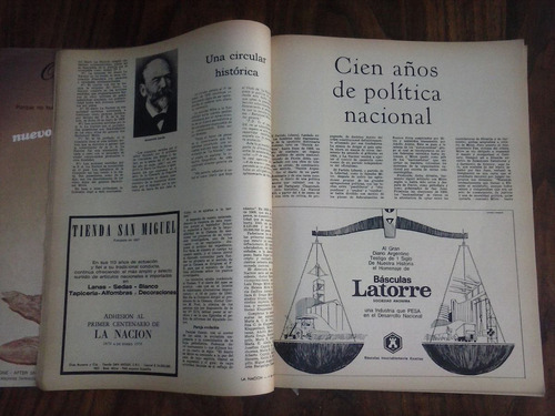 La Nacion - Un Siglo En Sus Columnas * Con Detalles Portada (Usado)