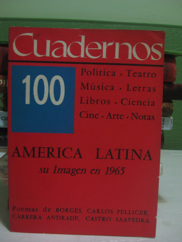 Imagen 1 de 8 de Cuadernos 100 La Revista Mensual De América Latina