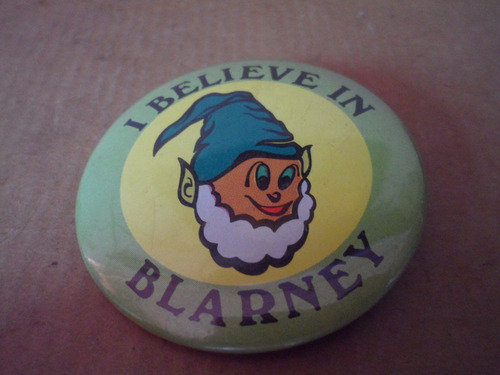 Pin Prendedor Boton Metalico Coleccion Retro Vintage Blarney (Usado)
