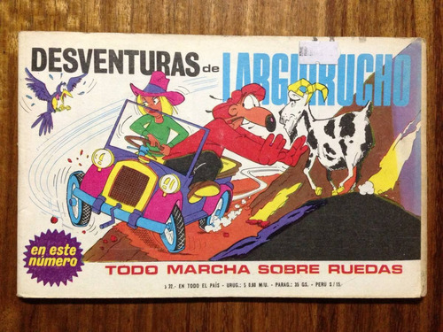 Comic Desventuras De Larguirucho Nº 116- Argentino