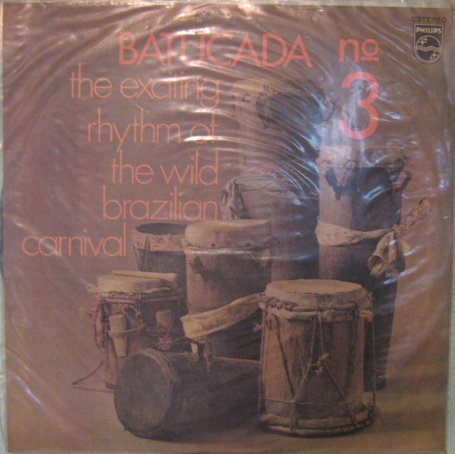 Batucada Nº 3 - Escola De Samba Da Cidade -1977 Lp Importado