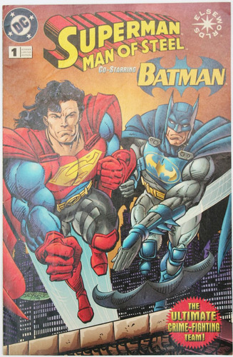 Superman Man Of Steel Co-starring Batman # 1 Dc Comics 1995
