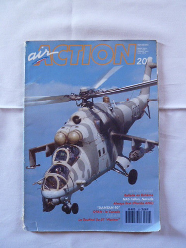 Revista Air Action N°20 Año 1990 Francia Fuerza Aerea