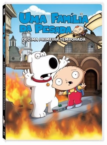 Dvd Uma Família Da Pesada 11a Temporada 3 Discos Lacrado