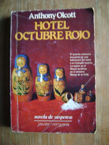 Hotel Octubre Rojo - Anthony Olcott. Vergara (Usado)