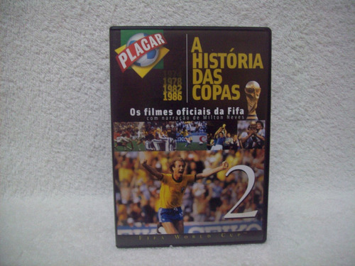 Dvd Original A História Das Copas 2- 1974, 1978, 1982 E 1986