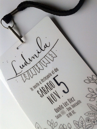 Tarjeta Invitacion Vip 15 Años Originales X50