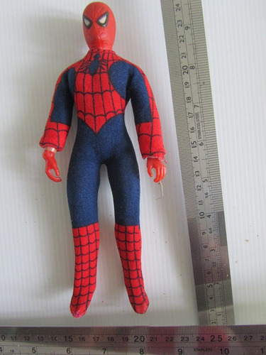 Primer Spiderman Articulable Hombre Araña 1974 Unico ! Wyc