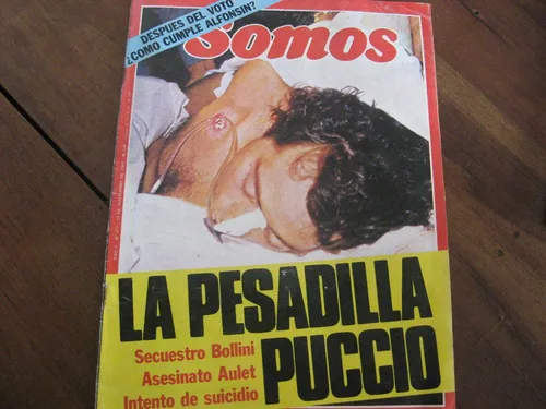 Clan Puccio 2 Revistas Somos 1985 Detalles Y Fotos Únicas (Usado)