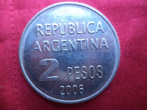 Argentina 2 Pesos 2006 Derechos Humanos