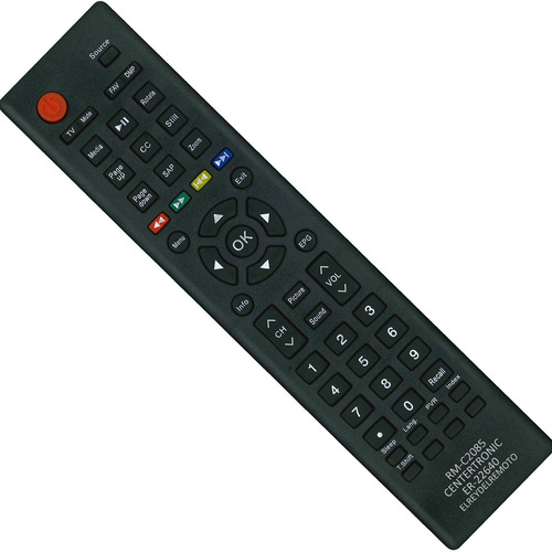 Imagen 4 de 7 de Control Remoto Rm-c2085 Jvc Er-22640n Led Tv Philco Smart