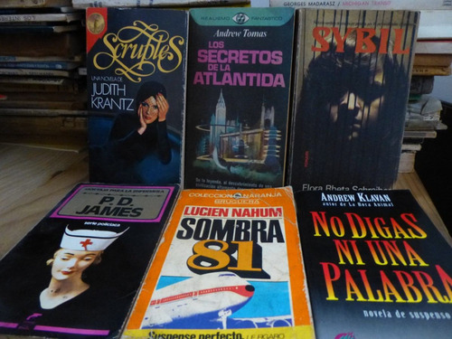 Lote X 6 Libros Literatura Universal